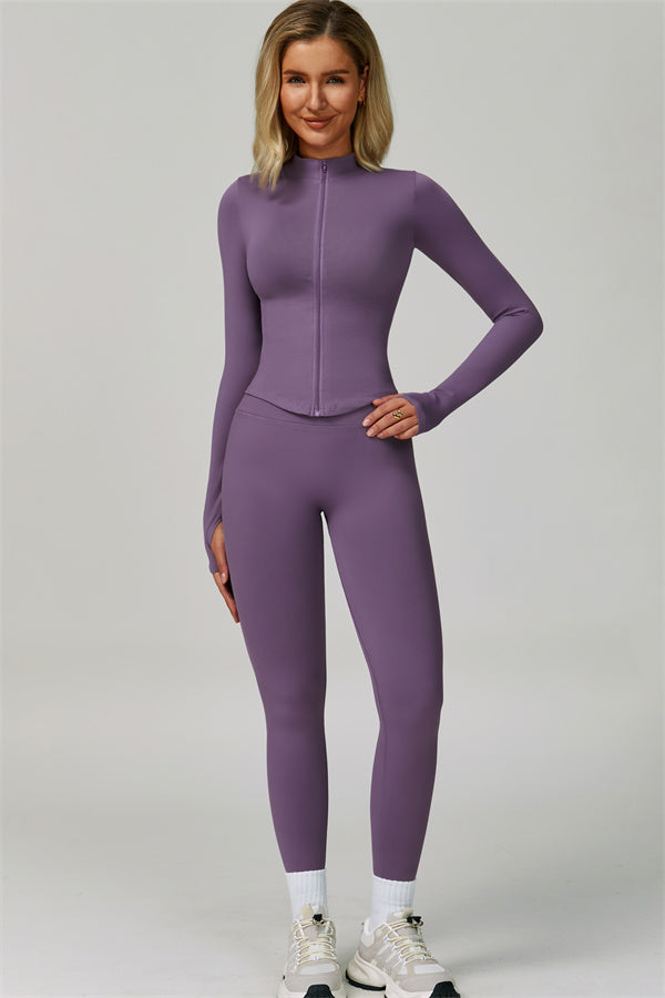 Conjunto Empower de 2 piezas: chaqueta y leggings