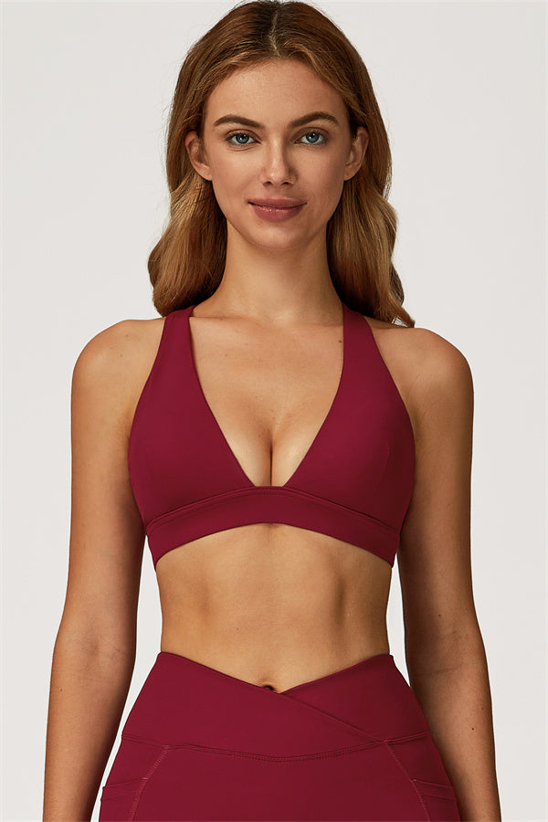 Ensemble 2 pièces Glacier : brassière de sport et leggings
