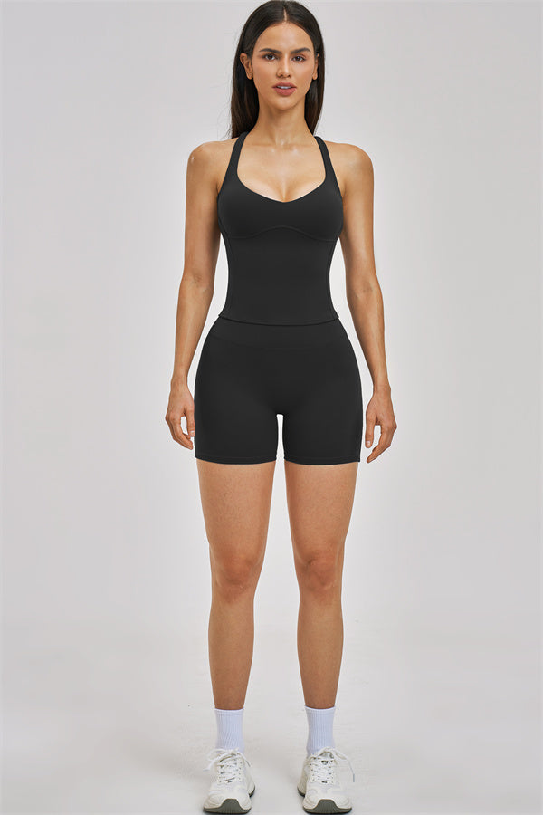 Conjunto Zenith de 2 piezas: top corto y shorts