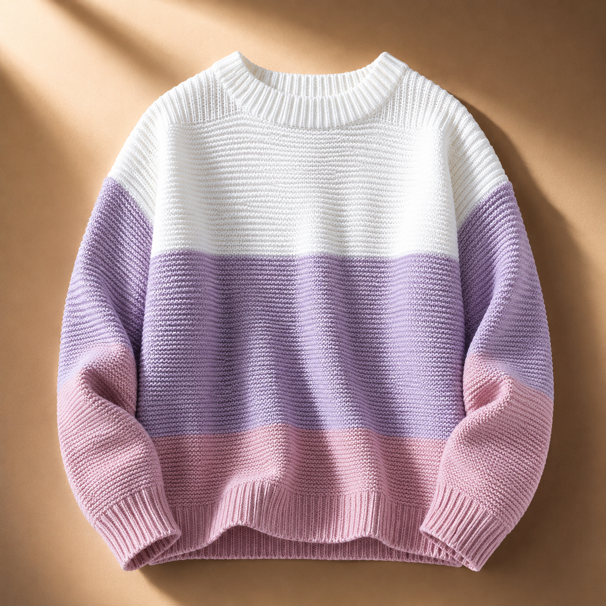 Prenda de punto con bloques de color Frances Signature