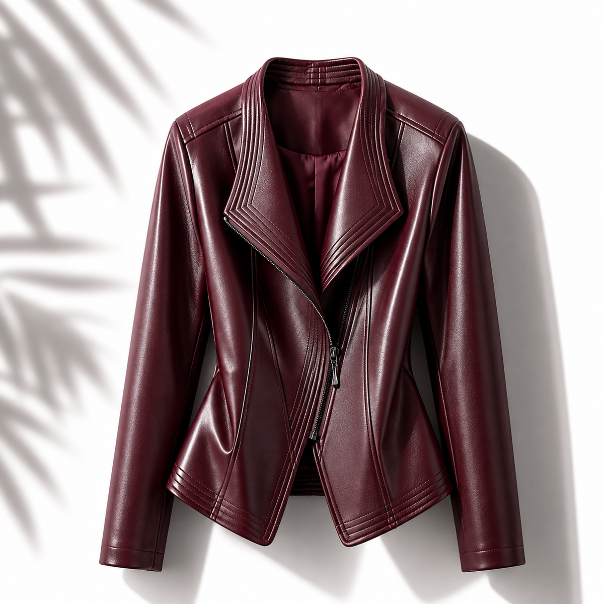 Chaqueta de cuero Francesca
