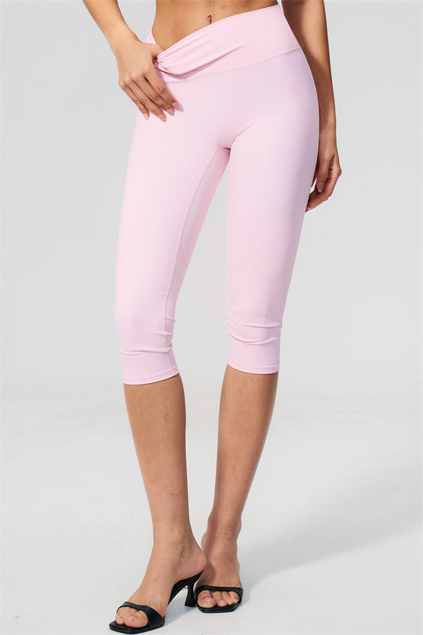 Ensemble 2 pièces Twirl : brassière de sport dos nu et legging corsaire