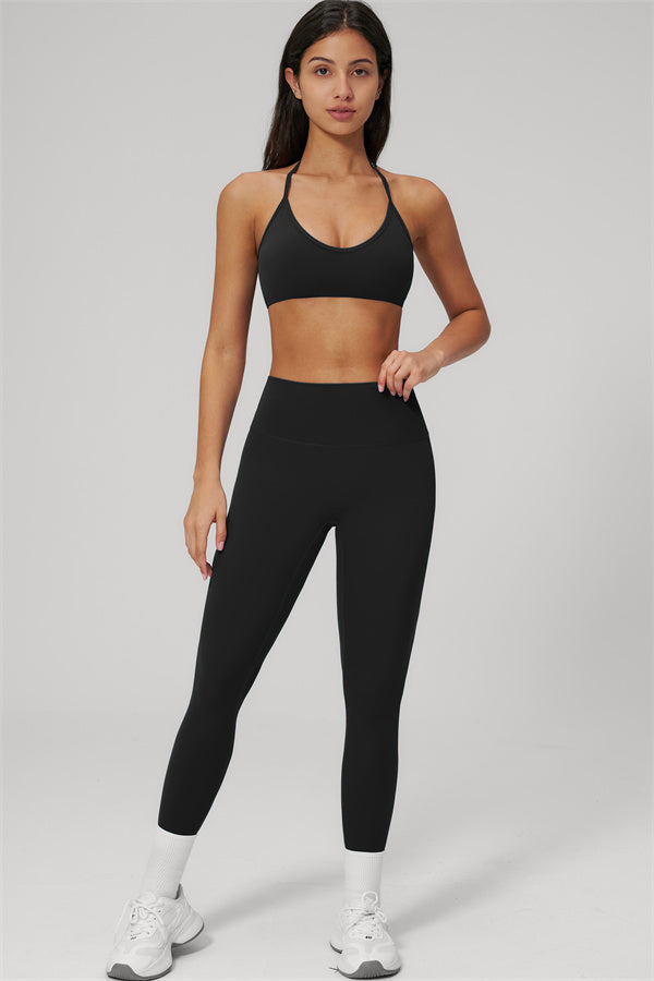 Conjunto de 2 piezas The Rapture: sujetador deportivo y leggings