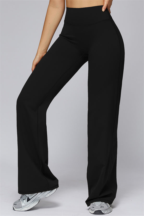 FlexCore 2-teiliges Set aus ärmellosem kurzem Top und ausgestellten Leggings
