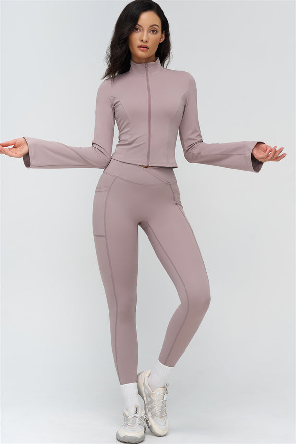 Conjunto BoldFit de 2 piezas: chaqueta y leggings
