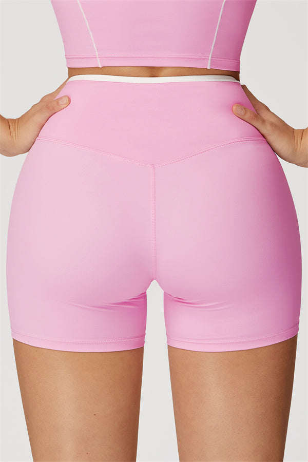 Conjunto de 2 piezas Radiant: top corto y shorts