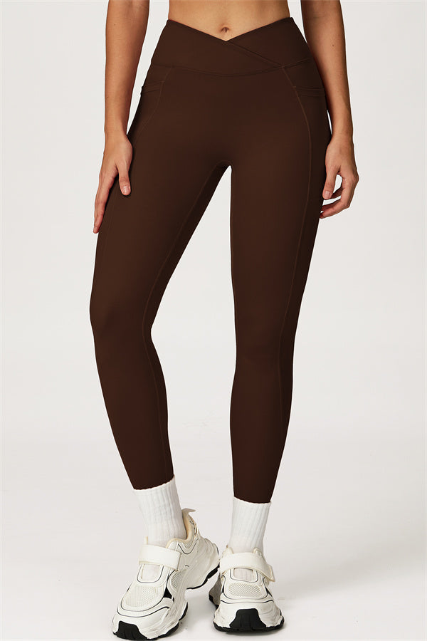Conjunto de 2 piezas Glacier con top corto de tirantes y leggings