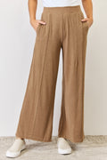 RISEN Pantalones de pierna ancha ultrasuaves