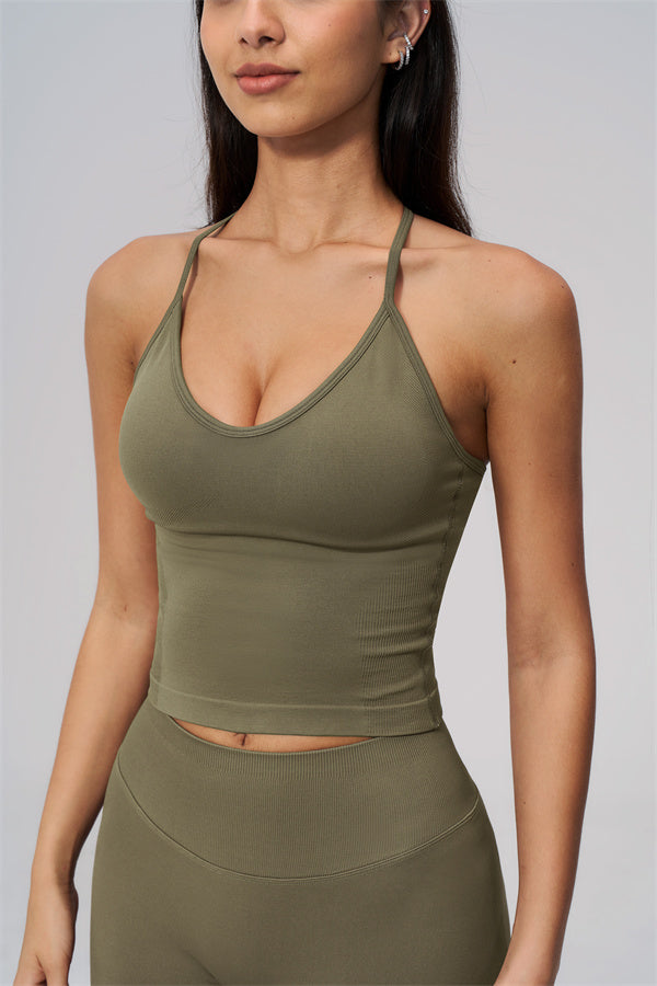 Camille 2-delige set van crop top en legging