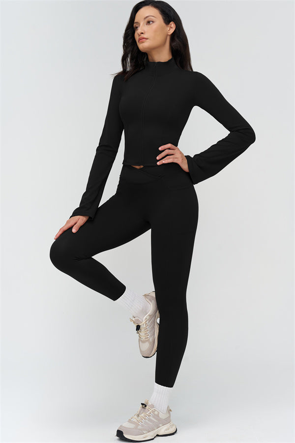 Conjunto BoldFit de 2 piezas: chaqueta y leggings