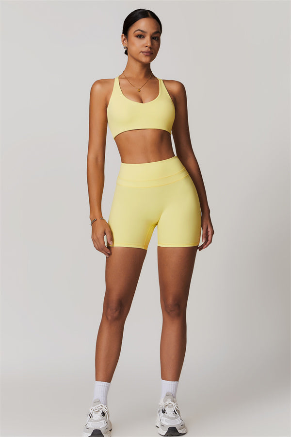 Ensemble 2 pièces Enigma : brassière de sport et short