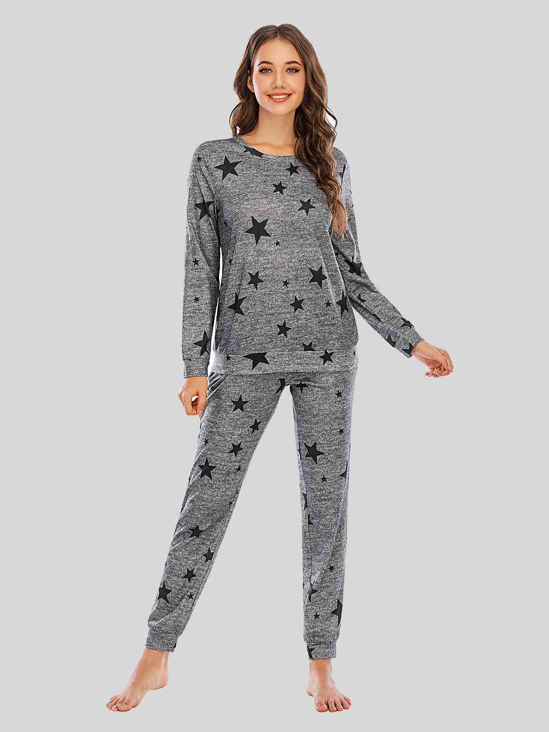 Star Top and Pants Lounge Set  Shop One Place