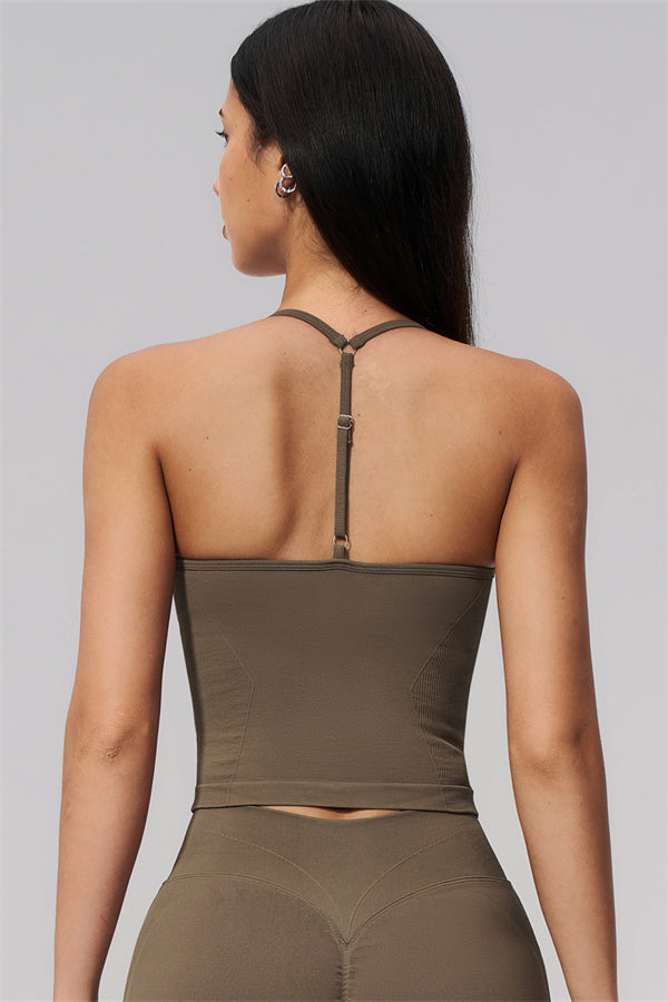 Camille 2-delige set van crop top en legging