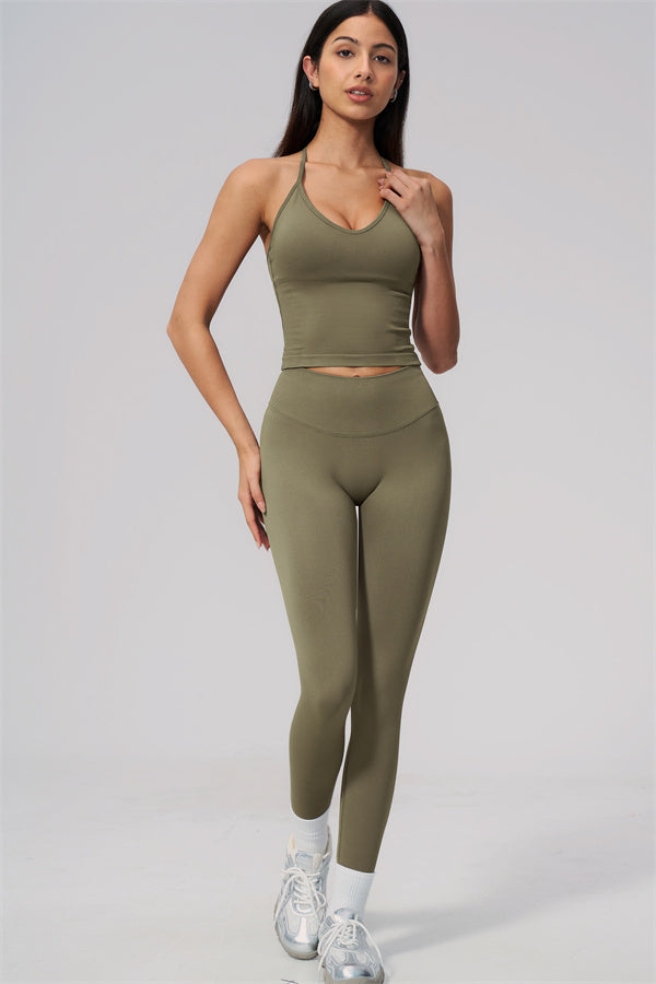 Camille 2-delige set van crop top en legging