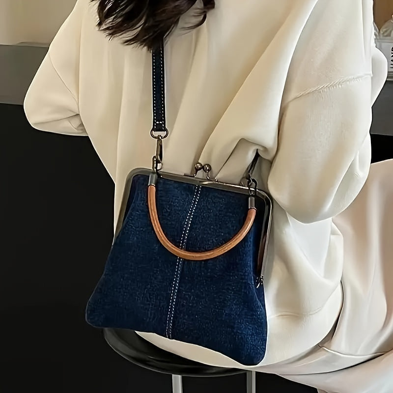Bolso de hombro de mezclilla