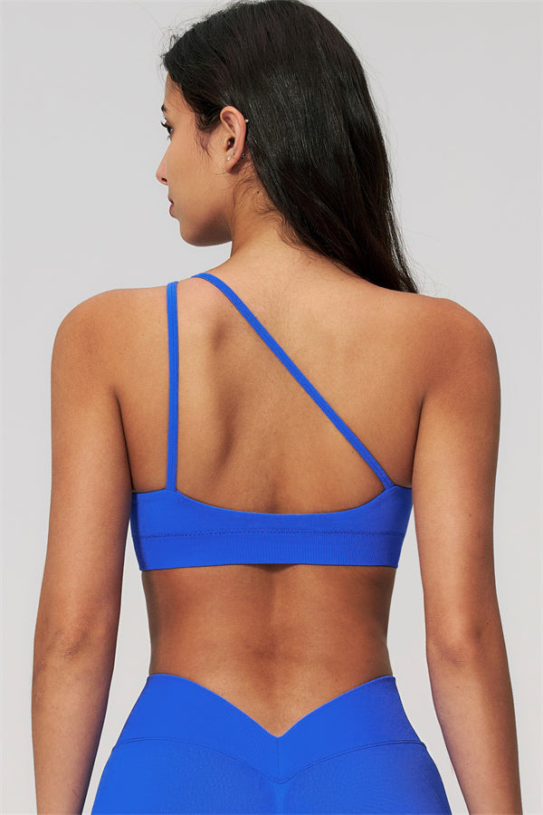 Empower 2-delige set: sportbeha met één schouderband en legging