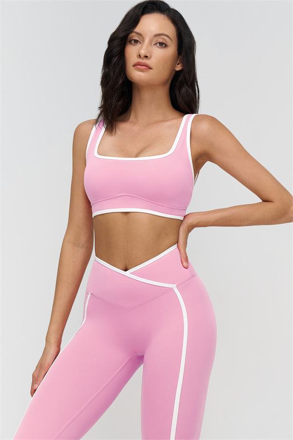 Ensemble 2 pièces Crave : brassière de sport et leggings