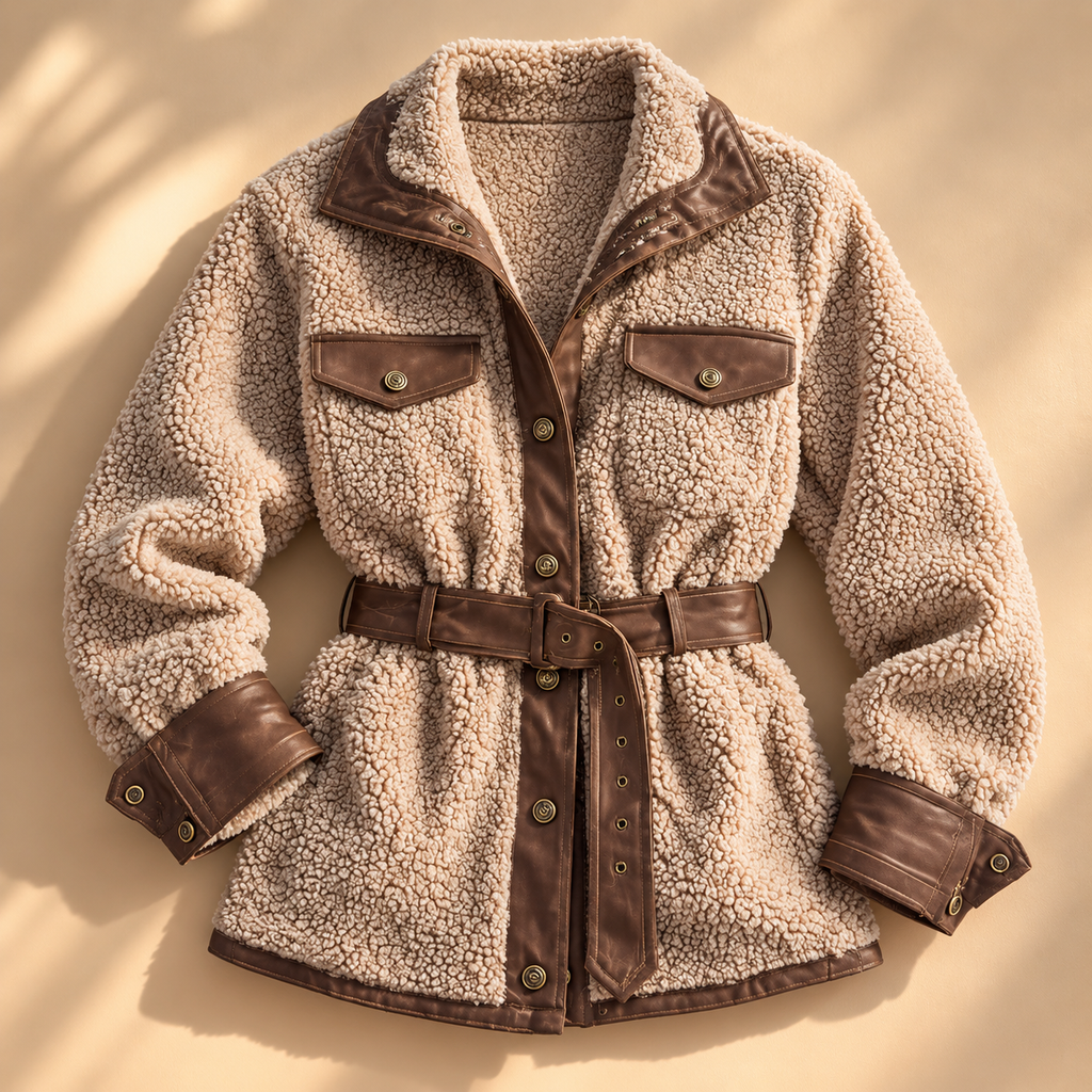 Chaqueta teddy Signature de Jesse Bell