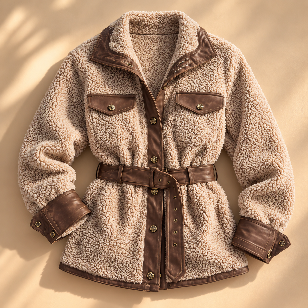 Chaqueta teddy Signature de Jesse Bell