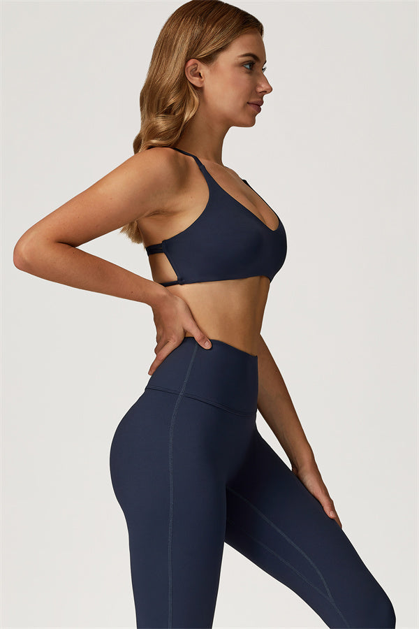 Lily 2-delige set met sport-bh en uitlopende legging