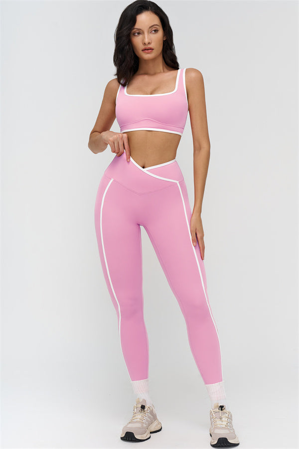 Ensemble 2 pièces Crave : brassière de sport et leggings
