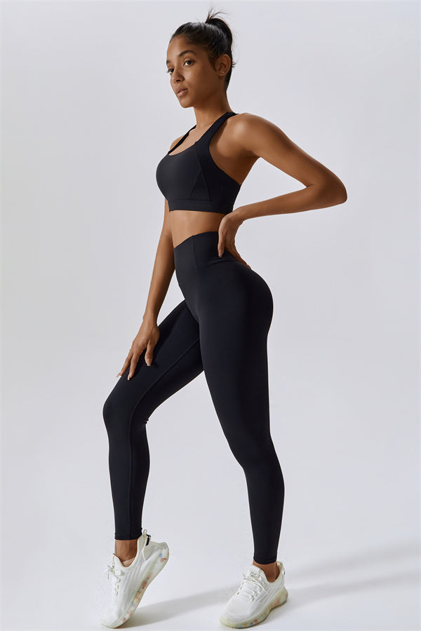 Ensemble 2 pièces Eloise : brassière de sport et legging