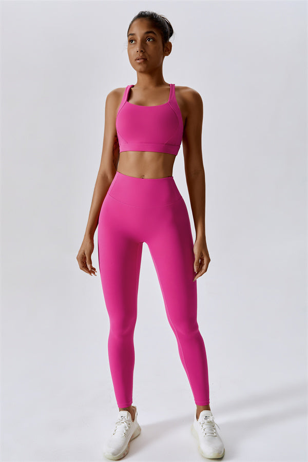Ensemble 2 pièces Eloise : brassière de sport et legging