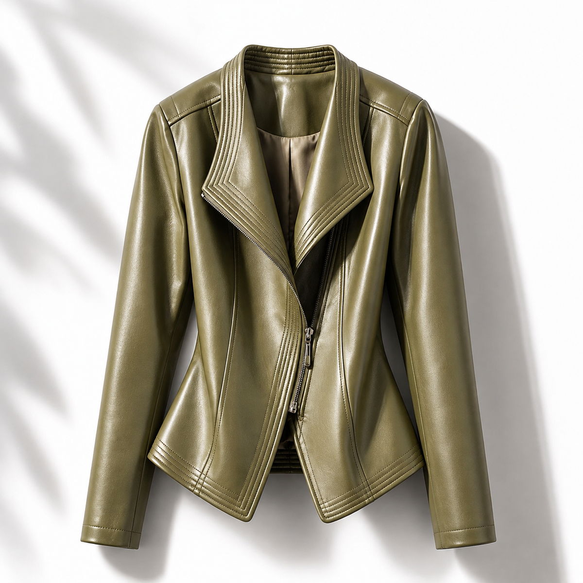 Chaqueta de cuero Francesca
