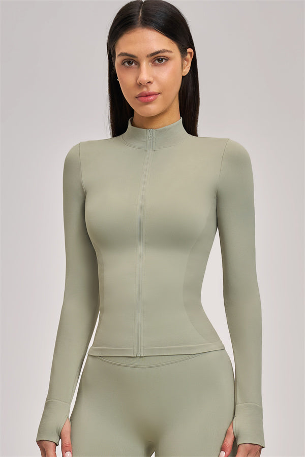 Conjunto de 3 piezas Vision: chaqueta, sujetador deportivo y leggings
