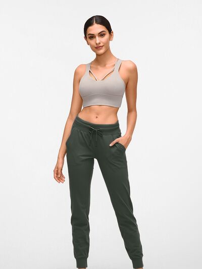 Joggers Double Take con cordón y bolsillos