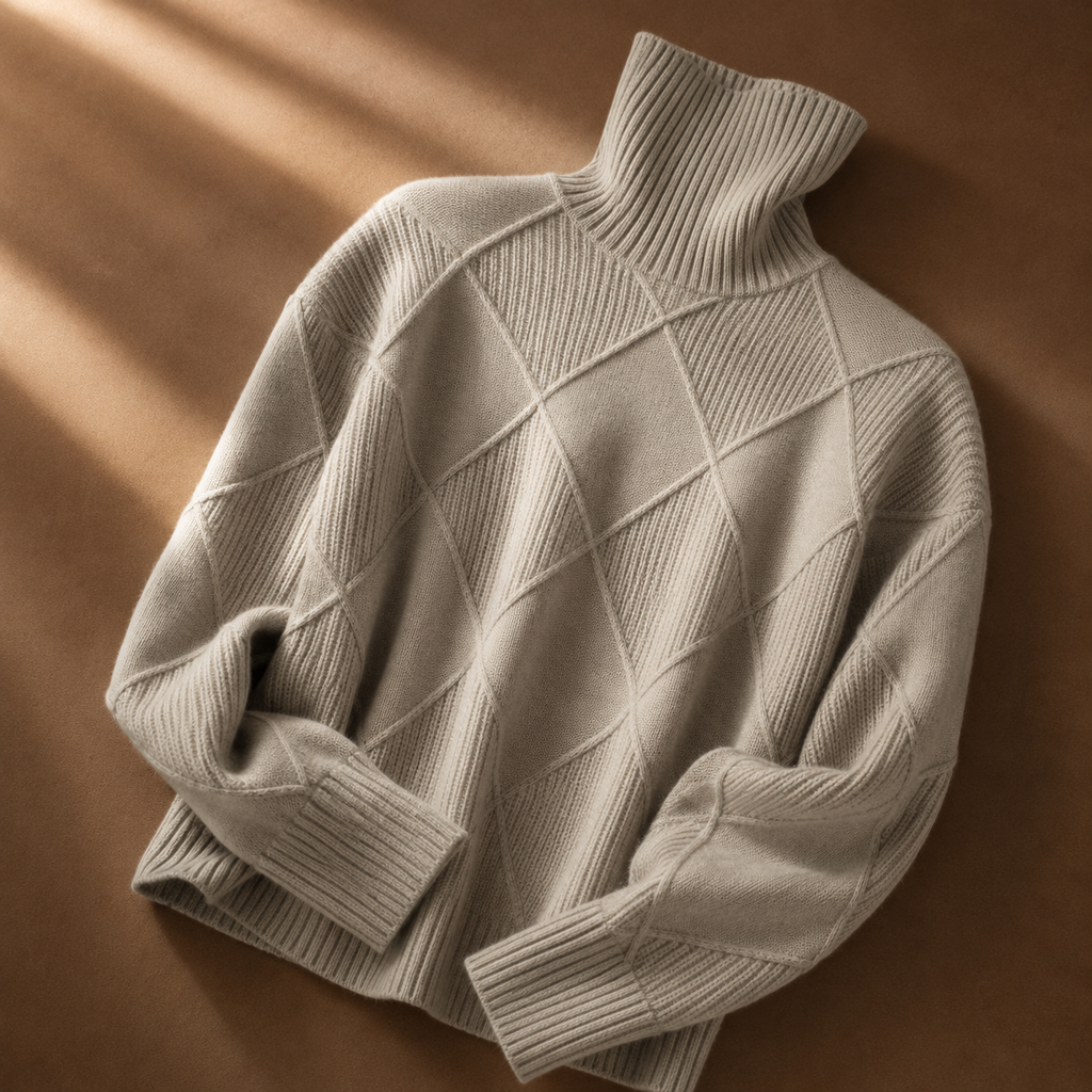 Jersey de cuello alto Signature Anabelle