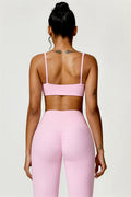 Completo 2 pezzi Olivia: reggiseno sportivo e leggings