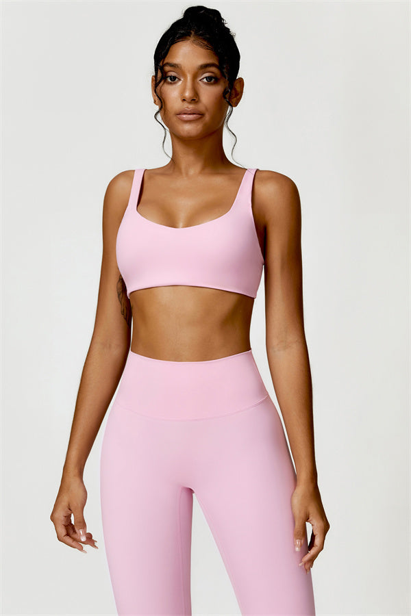 Completo 2 pezzi Olivia: reggiseno sportivo e leggings