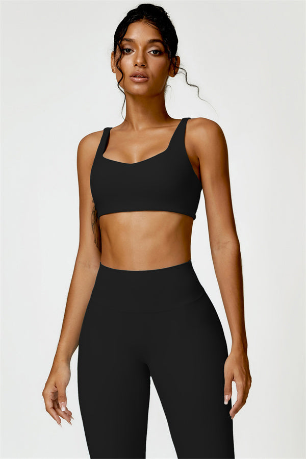 Completo 2 pezzi Olivia: reggiseno sportivo e leggings