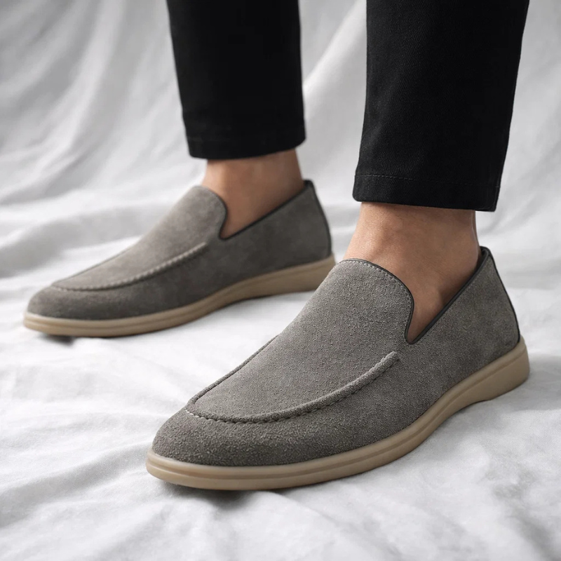Mocasines de ante Fazio