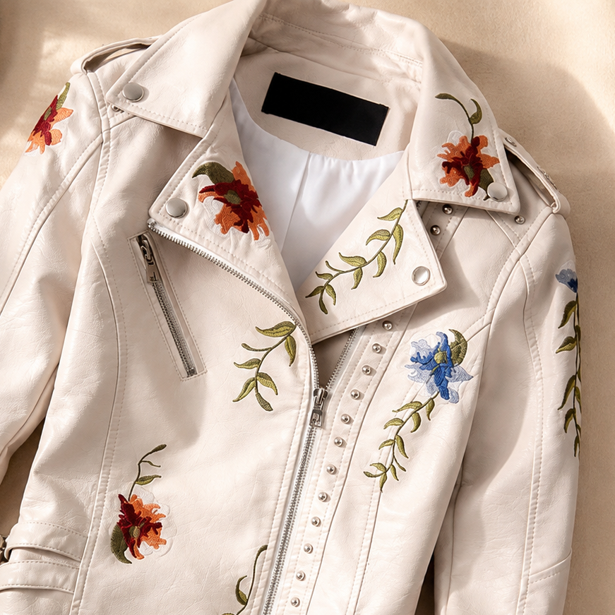 Chaqueta biker Delacroix