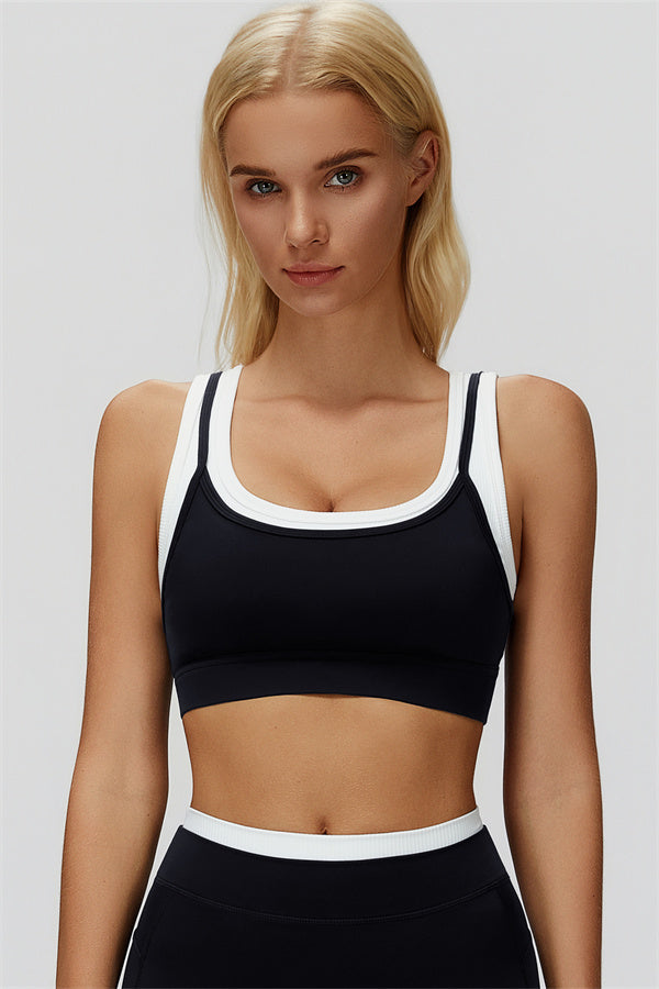 Conjunto Canyon de 2 piezas: sujetador deportivo y leggings acampanados