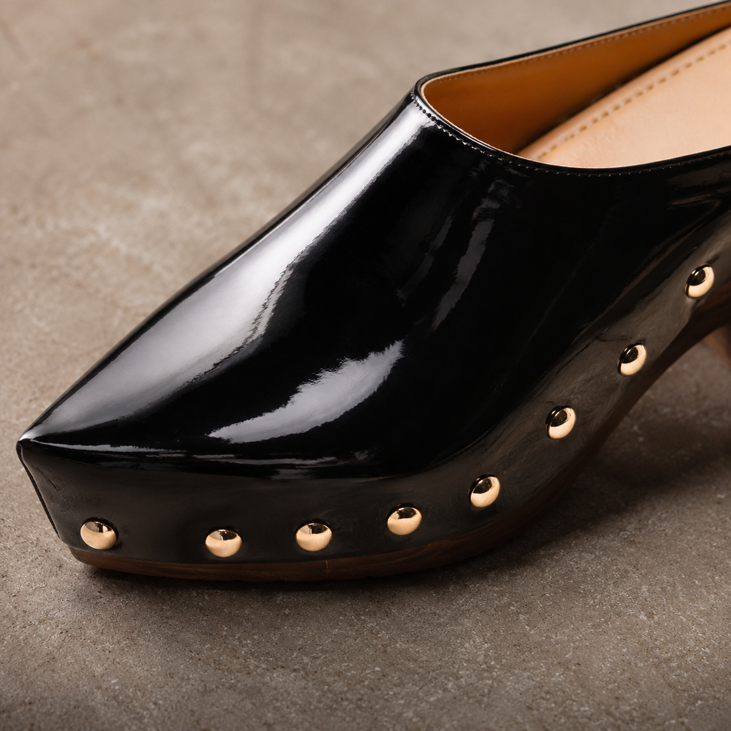 Mules Sutton con tachuelas
