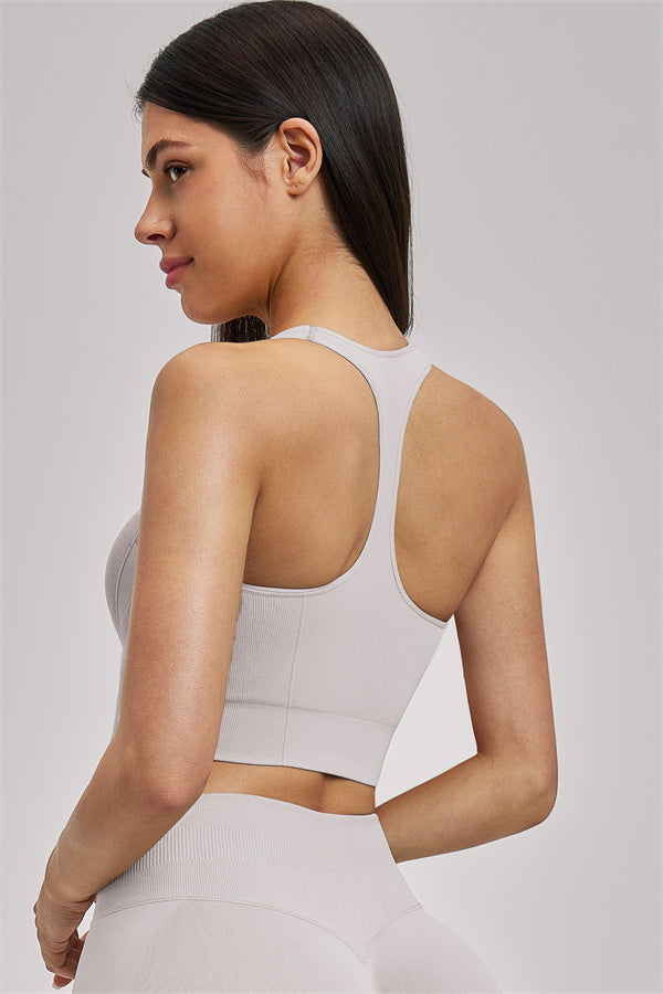 Conjunto de 3 piezas Vision: chaqueta, sujetador deportivo y leggings
