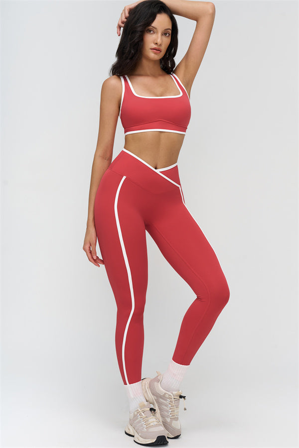 Ensemble 2 pièces Crave : brassière de sport et leggings