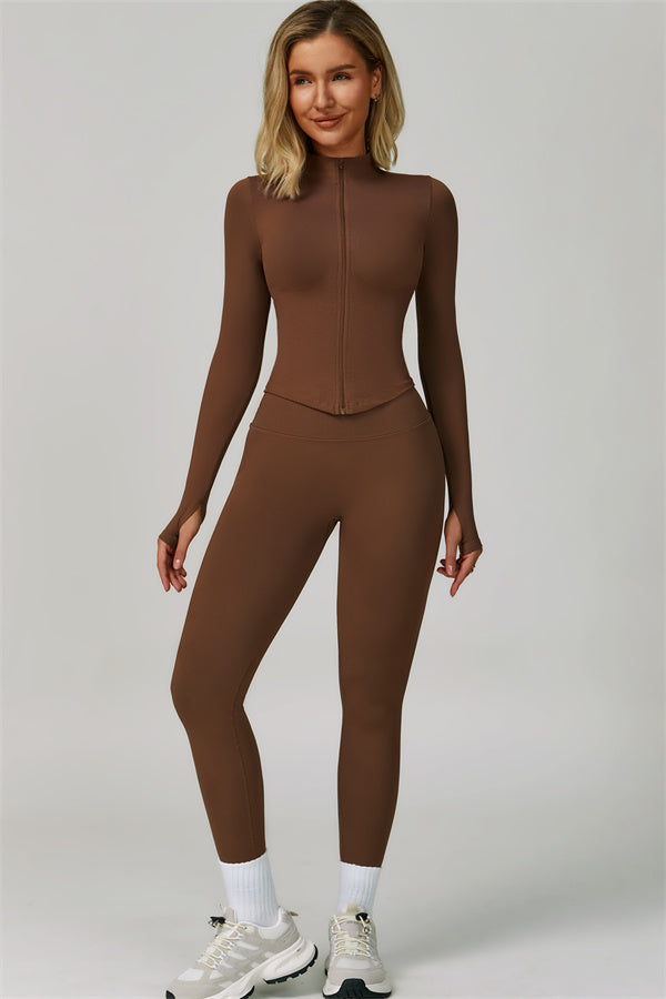 Conjunto Empower de 2 piezas: chaqueta y leggings