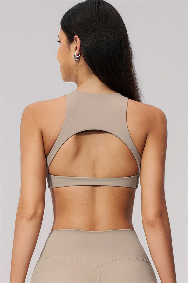 Ensemble 2 pièces Twirl : brassière de sport dos nu et legging corsaire