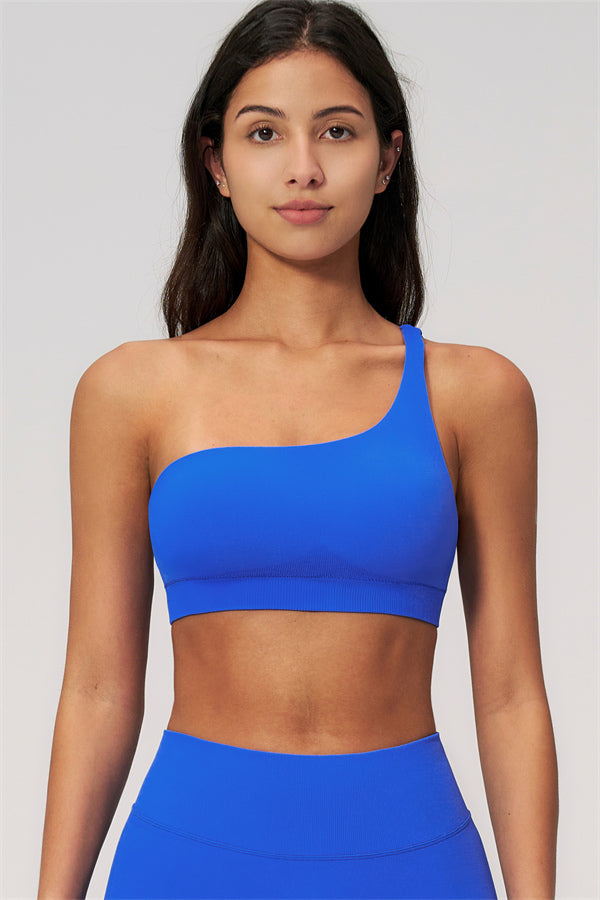 Empower 2-delige set: sportbeha met één schouderband en legging