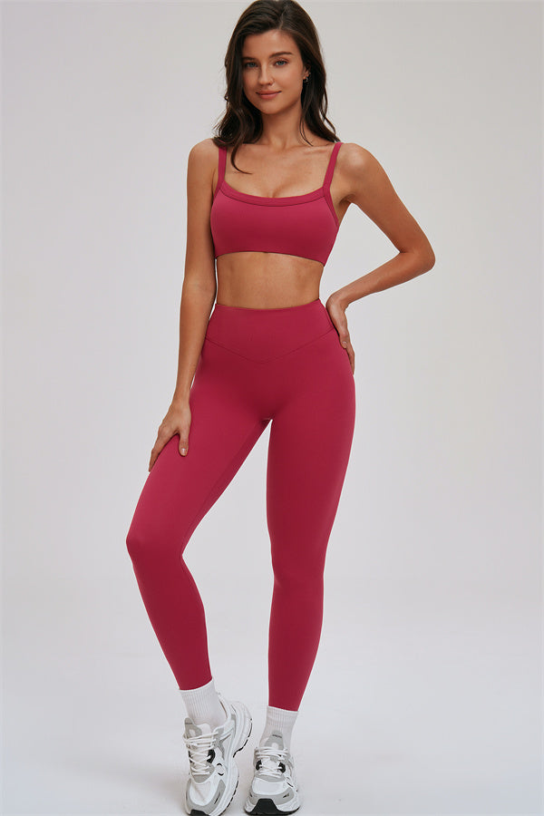 Conjunto Kinetic de 2 piezas: sujetador deportivo y leggings