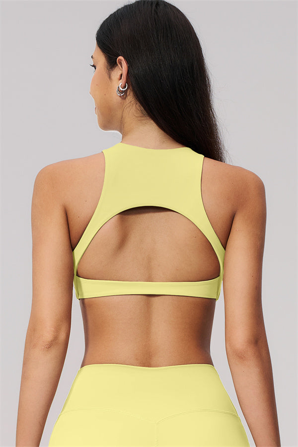 Ensemble 2 pièces Twirl : brassière de sport dos nu et legging corsaire