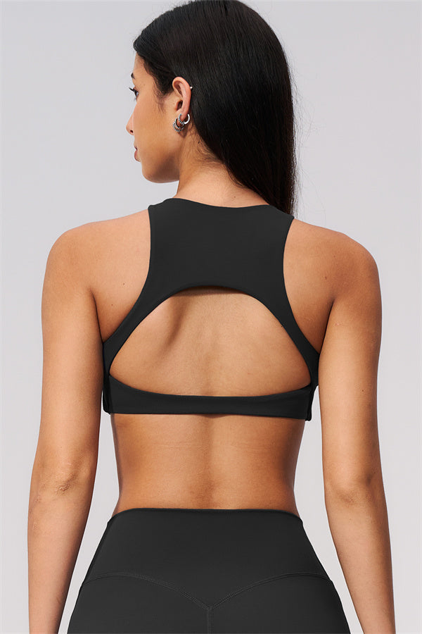 Ensemble 2 pièces Twirl : brassière de sport dos nu et legging corsaire