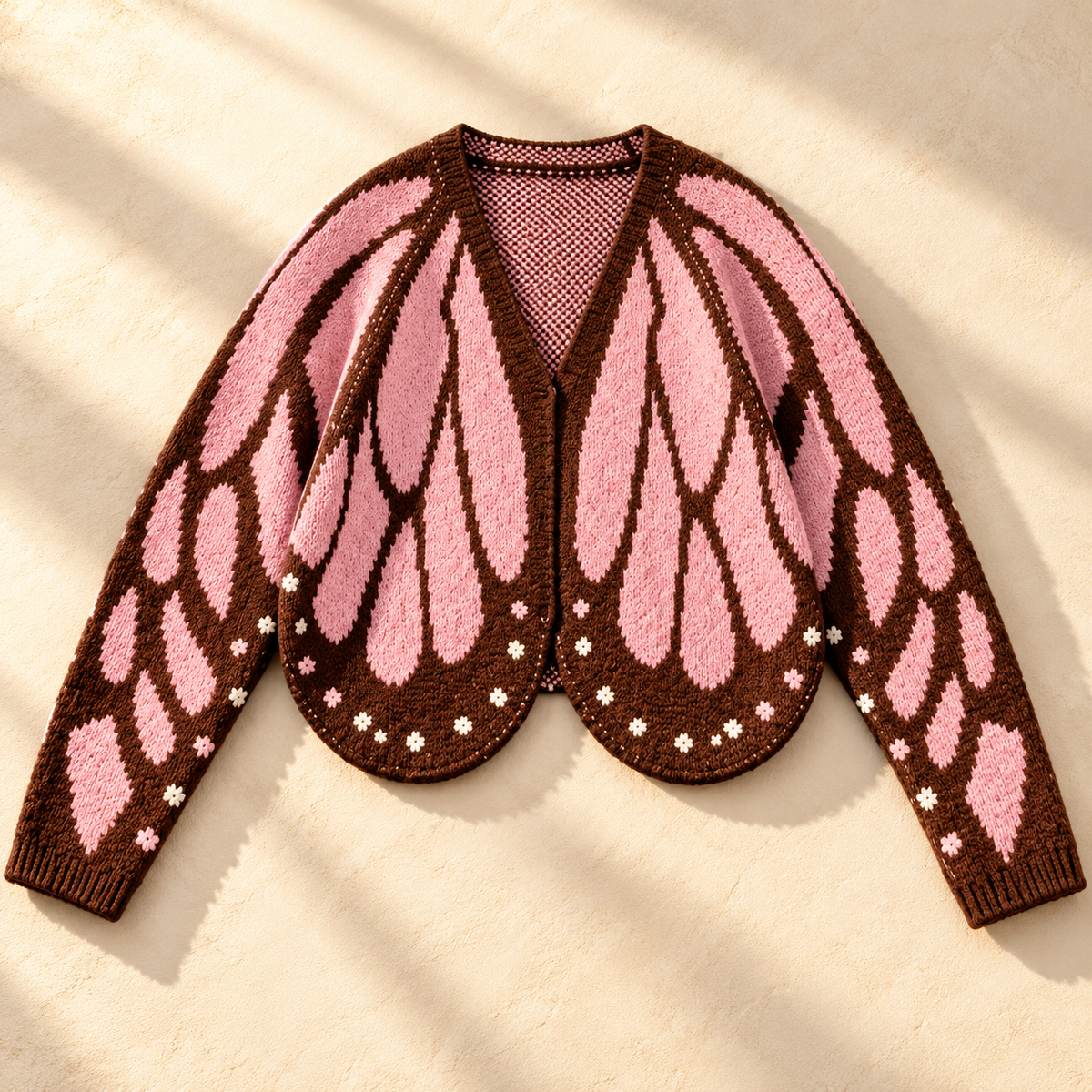 Cárdigan Vanessa de mariposas