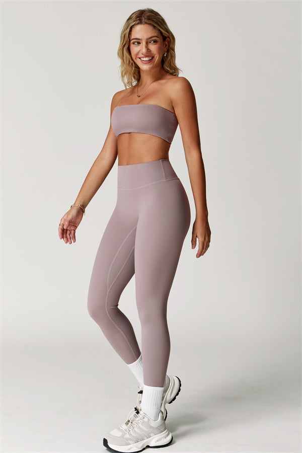 Conjunto de 2 piezas Isabella: sujetador deportivo y leggings