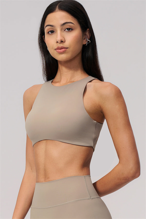 Ensemble 2 pièces Twirl : brassière de sport dos nu et legging corsaire