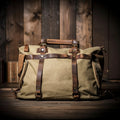 Bolso mensajero de lona vintage Atlas